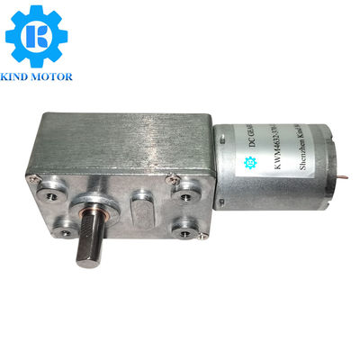 15KgCm डीसी वर्म गियर मोटर 24v, एनकोडर के साथ 60g वर्म गियर मोटर