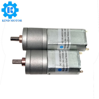 कार्बन ब्रश मोटर डीसी, 3.8W गियर मोटर 12v उच्च टोक़ 6300gCm
