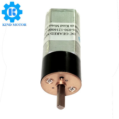 400mNm 24v ब्रश डीसी मोटर, 37g वजन 40 Rpm गियर मोटर