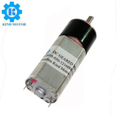 ब्रश माइक्रो डीसी गियर मोटर 24vdc 2.9A निरंतर चालू 6000 Rpm