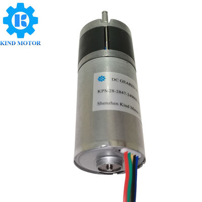 3100rpm ब्रशलेस डीसी गियर मोटर 24v, Bldc गियर मोटर 24v 6.1W