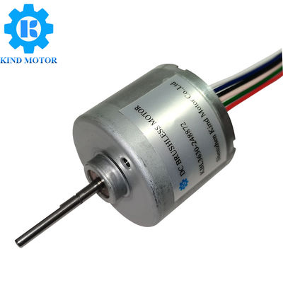 6vdc माइक्रो डीसी ब्रशलेस मोटर, 150g स्थायी चुंबक Bldc मोटर 16W