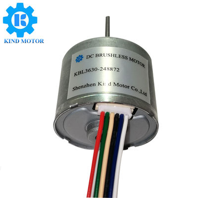 6vdc माइक्रो डीसी ब्रशलेस मोटर, 150g स्थायी चुंबक Bldc मोटर 16W
