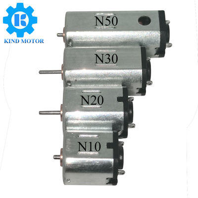 माइक्रो लो करंट 12 मिमी व्यास N10 M20 M30 N50 डीसी ब्रश मोटर 3v 6v 12v 24v