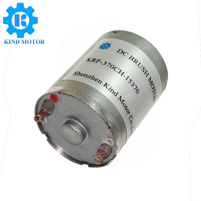 DC 6v 12v 24v 24.4mm Rf Rc 370 रुपये कार्बन ब्रश मोटर्स 5000rpm 6000rpm