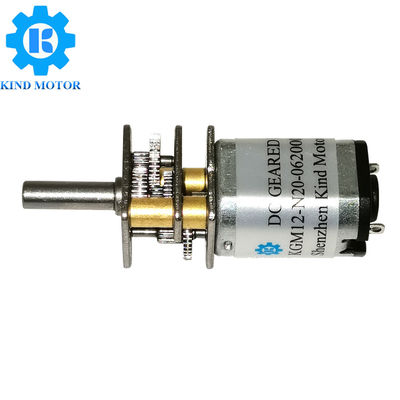 माइक्रो Jga12-N20 12mm स्क्वायर डीसी गियर रिडक्शन ब्रश मोटर 3v-6v