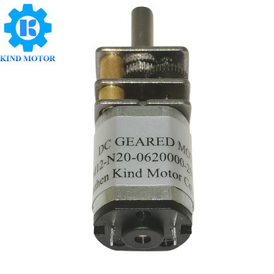 माइक्रो Jga12-N20 12mm स्क्वायर डीसी गियर रिडक्शन ब्रश मोटर 3v-6v