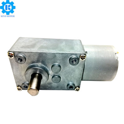 स्टेनलेस स्टील डीसी वर्म गियर मोटर, 5 ~ 6000rpm वर्म गियर डीसी मोटर 12V