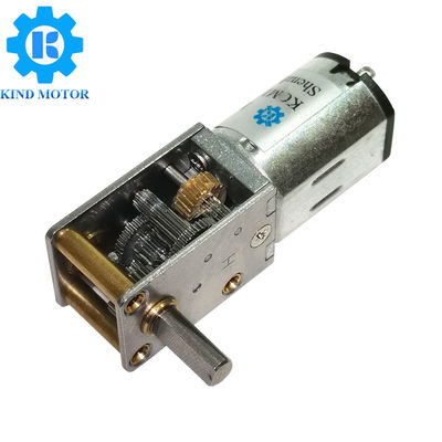 छोटा कृमि गियर मोटर 12v उच्च टोक़ 10-6000rpm N30 ब्रश किया गया