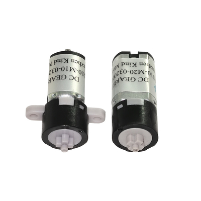 सेफबॉक्स के लिए प्लास्टिक प्लैनेटरी गियर रेड्यूसर मोटर डीसी 1.5v-12v 10 मिमी