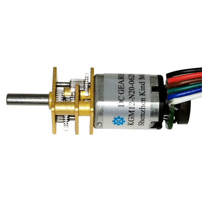 विस्तारित शाफ्ट के साथ 200rpm 12mm N20 गियरबॉक्स डीसी मोटर उच्च टोक़