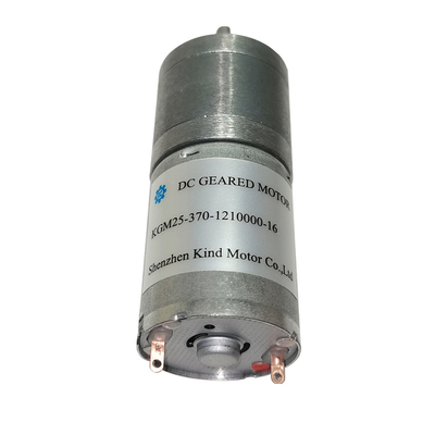25x4mm सेंट्रल लांग दस्ता ब्रश गियर मोटर 5000rpm डस्टप्रूफ