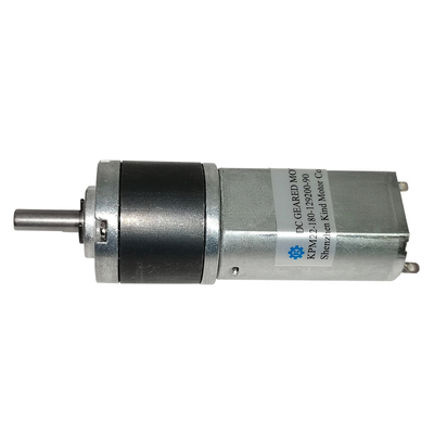 एनकोडर के साथ कार्बन ने 4000rpm प्लैनेटरी गियरबॉक्स मोटर 6v 12v ब्रश किया