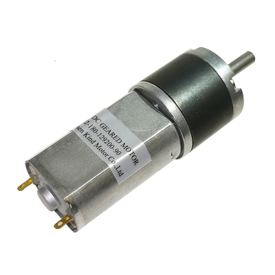 एनकोडर के साथ कार्बन ने 4000rpm प्लैनेटरी गियरबॉक्स मोटर 6v 12v ब्रश किया