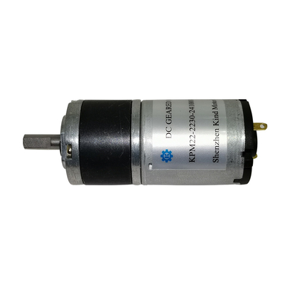 कम शोर 1rpm DC प्लैनेटरी गियर मोटर 16mm 5w स्थायी चुंबक