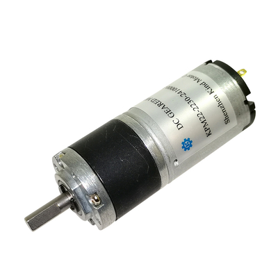 कम शोर 1rpm DC प्लैनेटरी गियर मोटर 16mm 5w स्थायी चुंबक