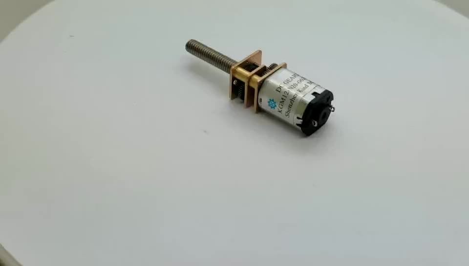 उच्च गुणवत्ता वाला माइक्रो GM12-N20 12 मिमी डीसी 1.5v-24 वोल्ट गियर मोटर 3 मिमी डी-शाफ्ट के साथ