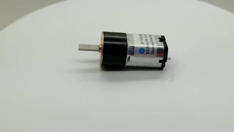 KGM16-050/030 गियरबॉक्स के साथ माइक्रो 10rpm 20rpm 30rpm 60rpm कार्बन ब्रश डीसी गियर मोटर