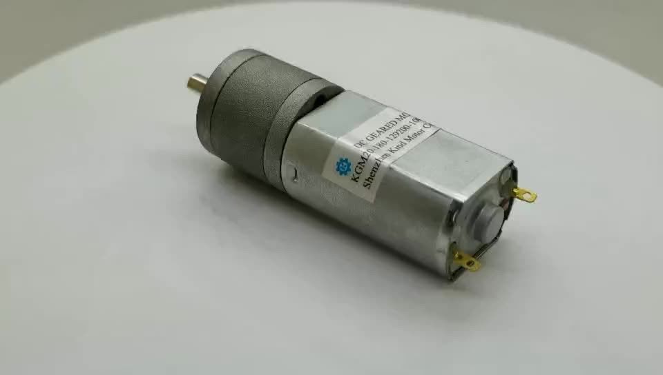 उच्च गुणवत्ता वाले माइक्रो व्यास 20 मिमी gm20 डीसी 3v-24v fk-130 fk-180 कार्बन ब्रश गियर मोटर कमी गियरबॉक्स के साथ