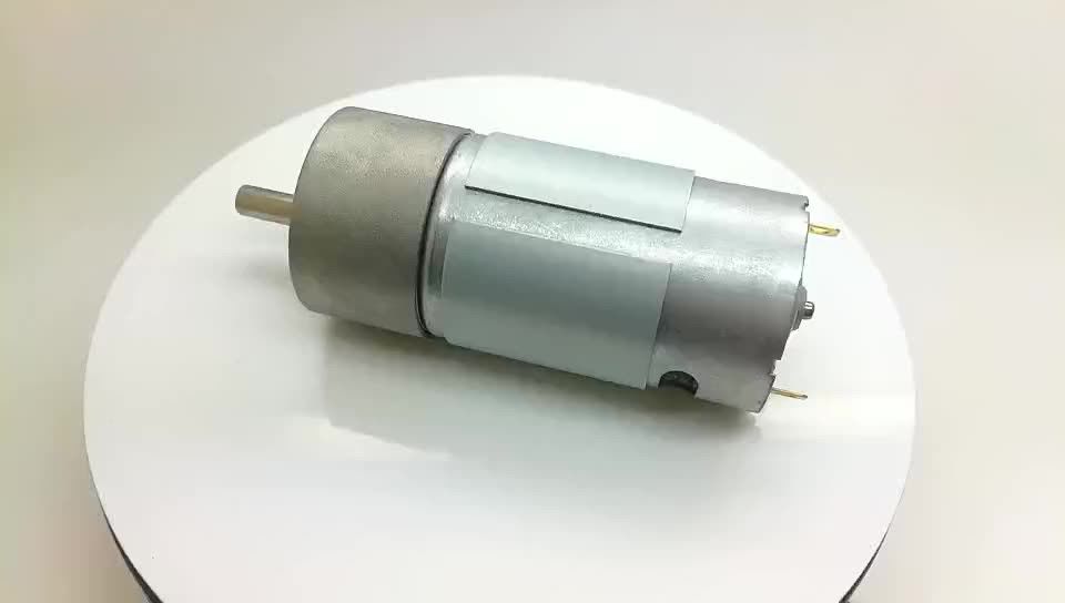 सूक्ष्म उच्च टोक़ कम गति 9 वोल्ट 6v 12 वोल्ट 18v डीसी मोटर 35mm 37mm धातु गियरबॉक्स ब्रश rs 550 rs 555