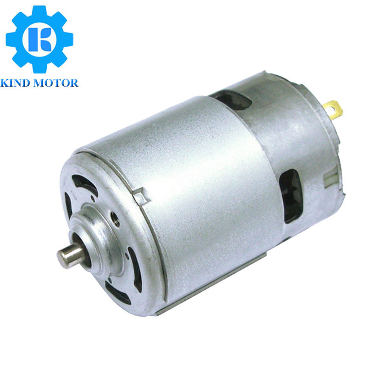 सबसे शक्तिशाली rs 775 उच्च rpm टोक़ डीसी मोटर बीयरिंग 12 18v 36 वोल्ट 12000 13000 19000 rpm ट्रेडमिल कार्बन ब्रश के लिए
