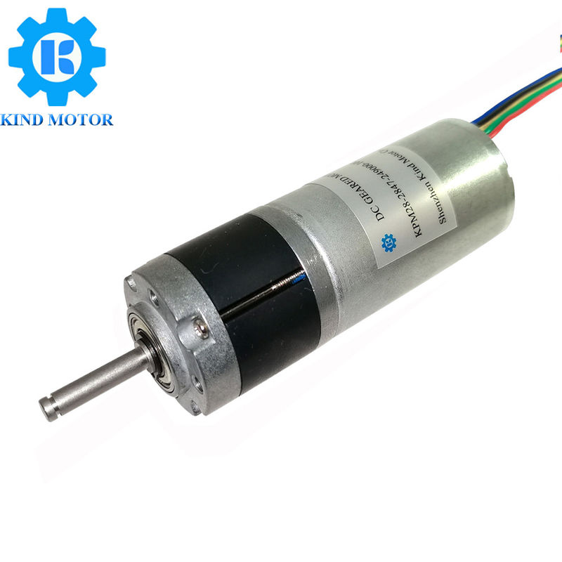 3100rpm ब्रशलेस डीसी गियर मोटर 24v, Bldc गियर मोटर 24v 6.1W