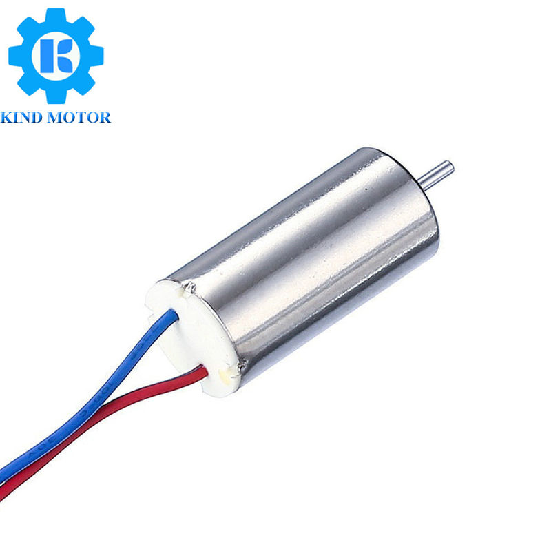 12v डीसी कोरलेस मोटर डुअल दस्ता 1W आउटपुट पावर 12ppr एनकोडर के साथ